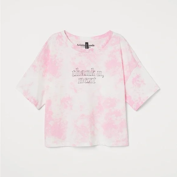 H&M Tops Ariana Grande Top Thank You Next X Hm Tshirt S Poshmark